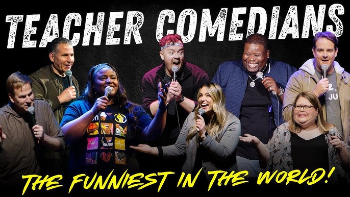 Bored Teachers Comedy Tour performing on tour